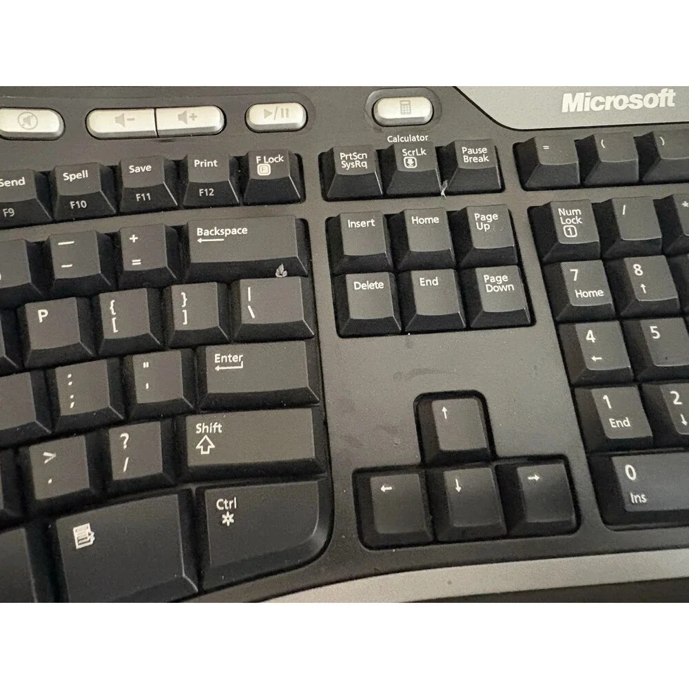 Microsoft Natural Ergonomic Keyboard 4000 v1.0 Wired USB KU-0462 Model 1048